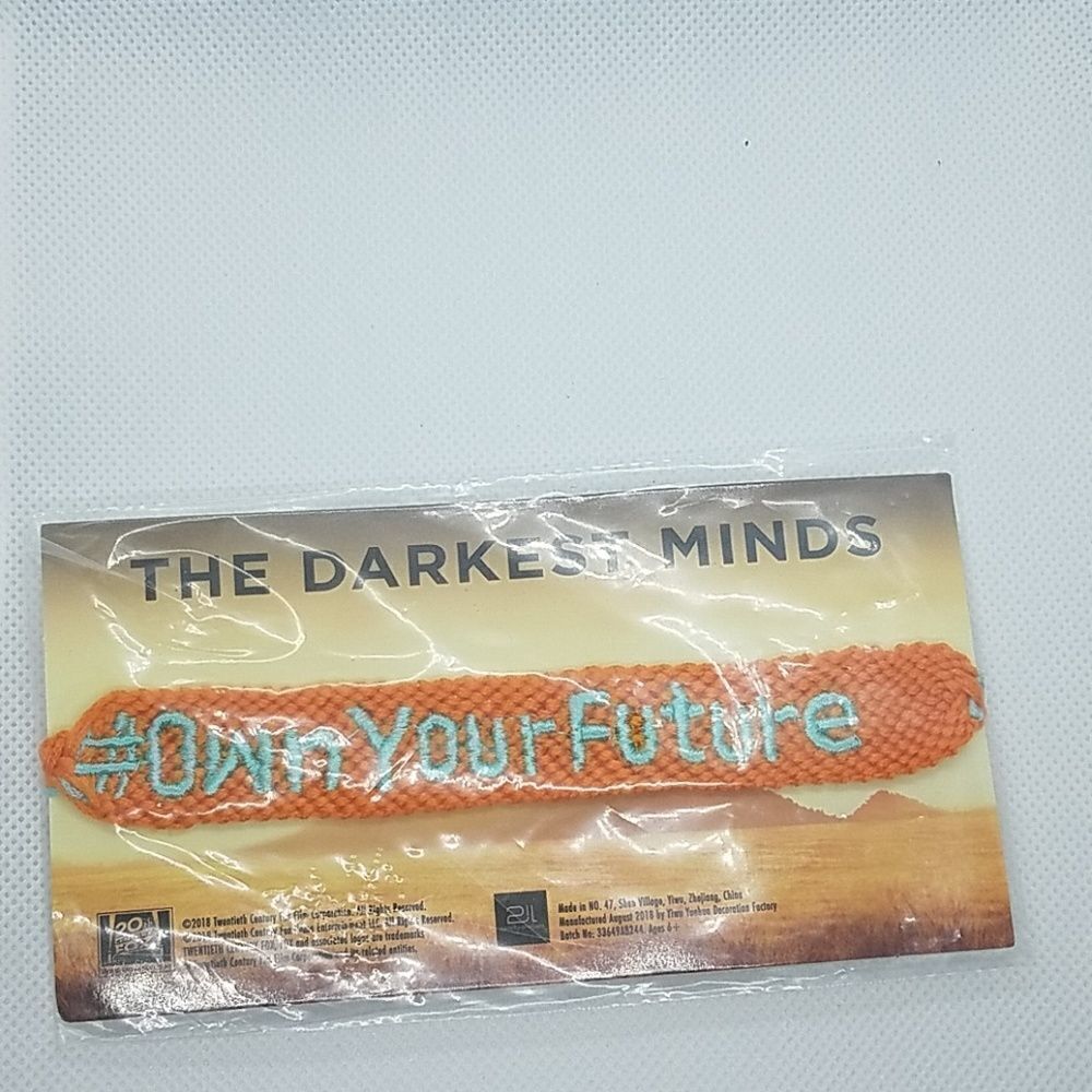 NWT The Darkest Minds #Own Your Future Bracelet